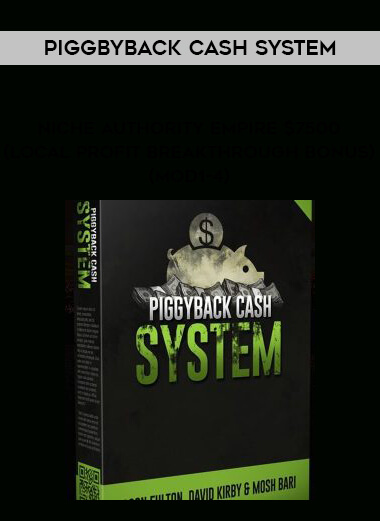 Piggbyback Cash System courses available download now.