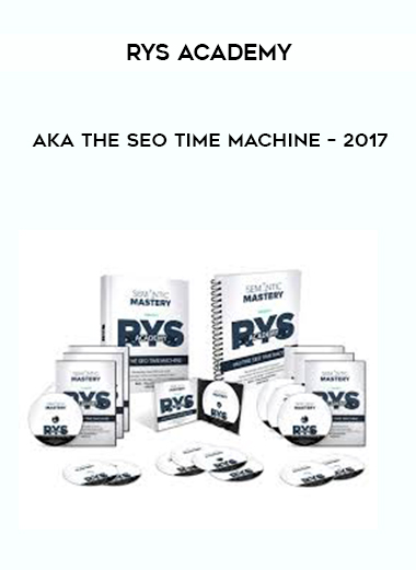 RYS Academy – AKA The SEO Time Machine – 2017 courses available download now.
