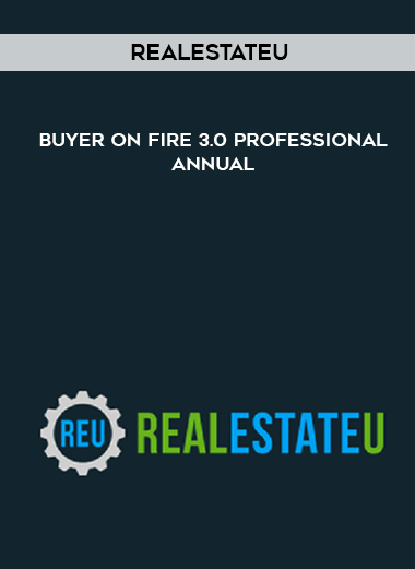 RealestatEu – Buyer On Fire 3.0 Professional Annual courses available download now.
