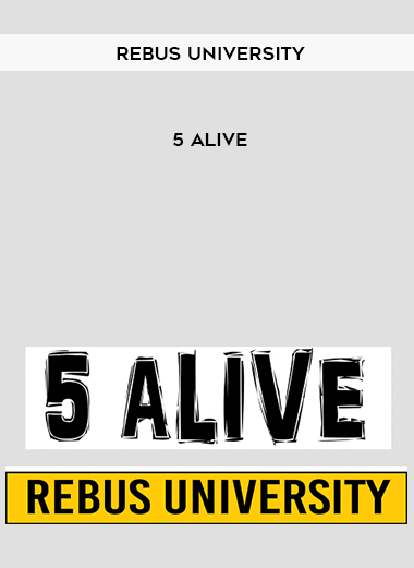 Rebus University – 5 Alive courses available download now.