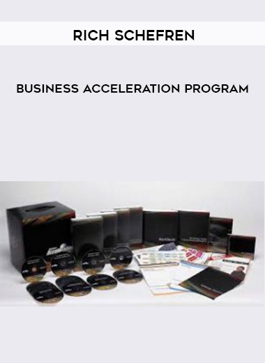 Rich Schefren – Business Acceleration Program courses available download now.