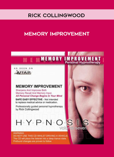 Rick Collingwood - Memory Improvement courses available download now.