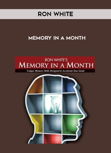 Ron White – Memory in a Month courses available download now.