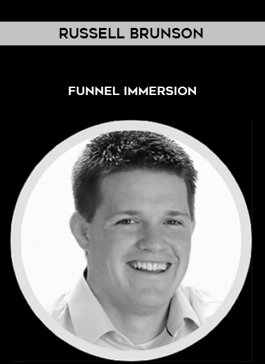 Russell Brunson – Funnel Immersion courses available download now.