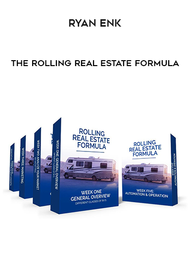 Ryan Enk – The Rolling Real Estate Formula courses available download now.