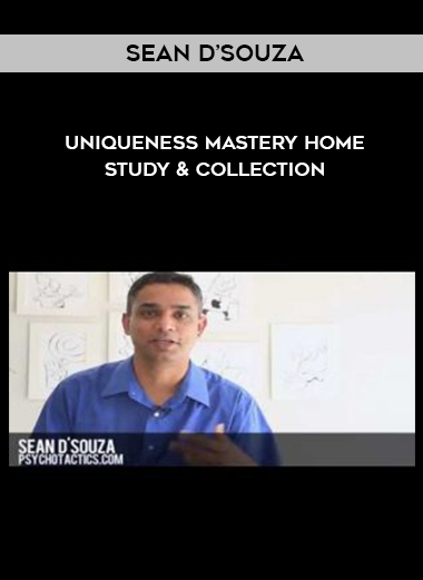 Sean D’Souza – Uniqueness Mastery Home Study & Collection courses available download now.