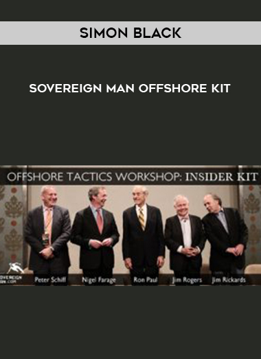 Simon Black – Sovereign Man Offshore Kit courses available download now.