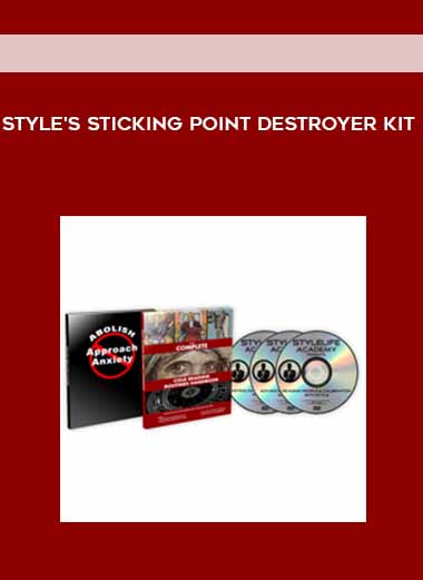 Style's Sticking Point Destroyer Kit courses available download now.