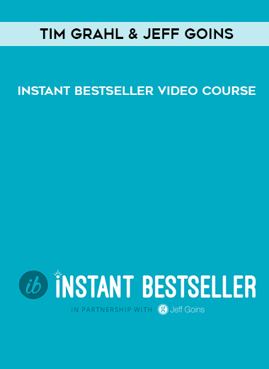 Tim Grahl & Jeff Goins – Instant Bestseller Video Course courses available download now.