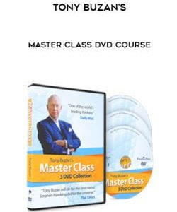 Tony Buzan’s Master Class DVD Course courses available download now.