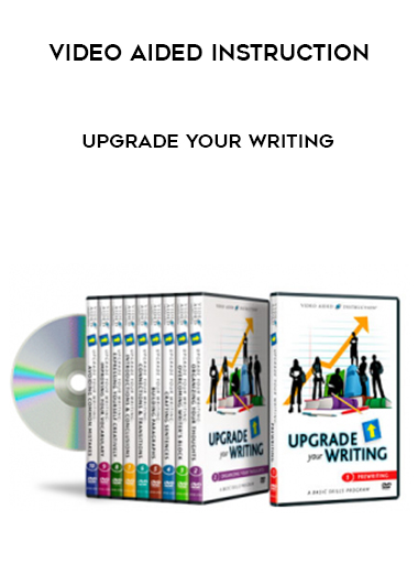 Video Aided Instruction – Upgrade Your Writing courses available download now.
