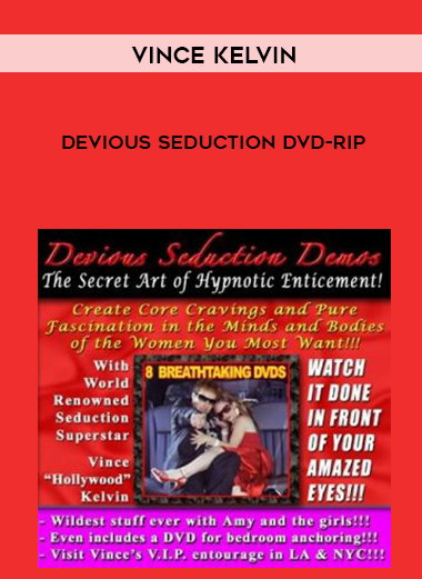 Vince Kelvin – Devious Seduction DVD-Rip courses available download now.