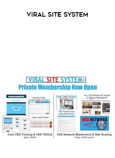 Viral Site System courses available download now.