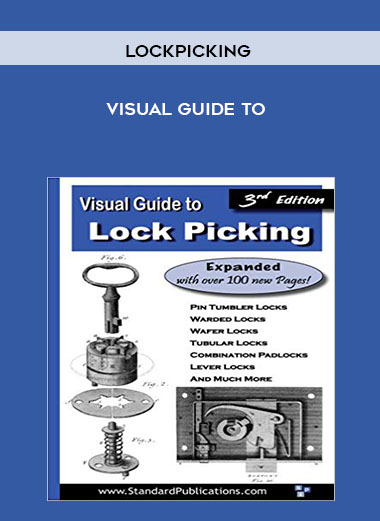Visual Guide to LockPicking courses available download now.