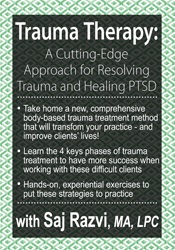 Saj Razvi - Trauma Therapy: A Cutting-Edge Approach for Resolving Trauma & Healing PTSD courses available download now.