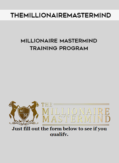 Millionaire Mastermind Training Program courses available download now.