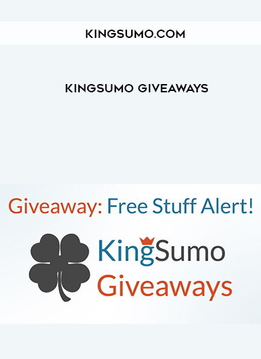 kingsumo.com - KingSumo Giveaways courses available download now.