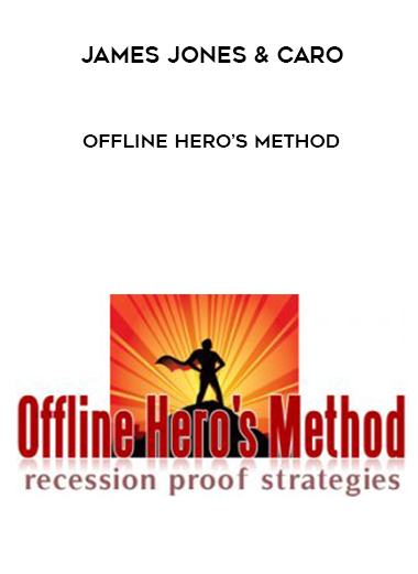 James Jones & Caro – Offline Hero’s Method courses available download now.
