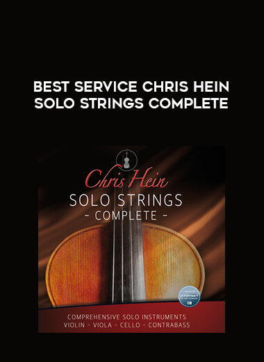 Best Service Chris Hein Solo Strings Complete from https://illedu.com