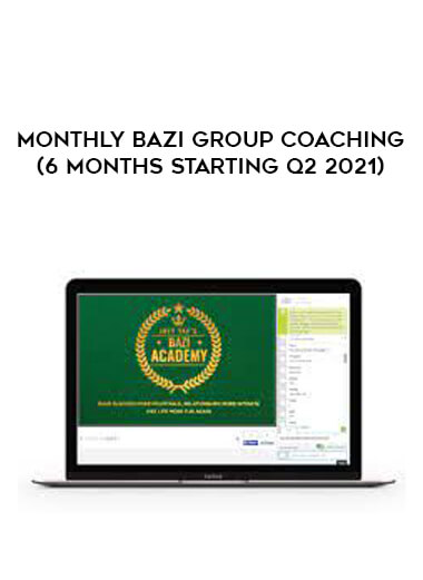 Monthly BaZi Group Coaching (6 Months starting Q2 2021) from https://illedu.com