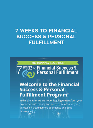 7 Weeks to Financial Success & Personal Fulfillment from https://illedu.com