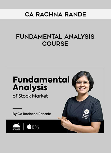 CA Rachna Rande Fundamental Analysis Course from https://illedu.com