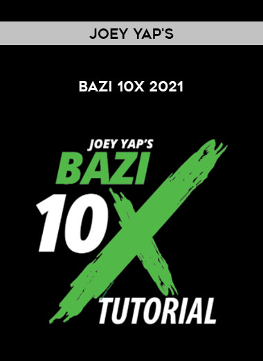 JOEY YAP'S BAZI 10X 2021 from https://illedu.com