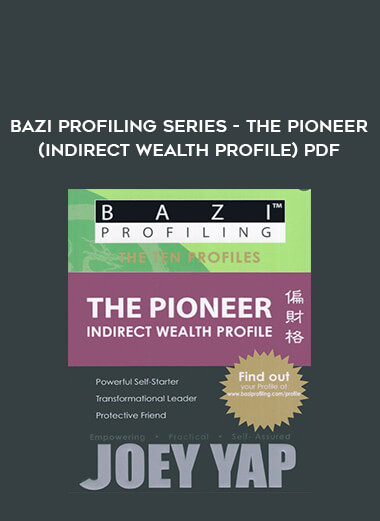 BaZi Profiling Series - The Pioneer (Indirect Wealth Profile) PDF from https://illedu.com