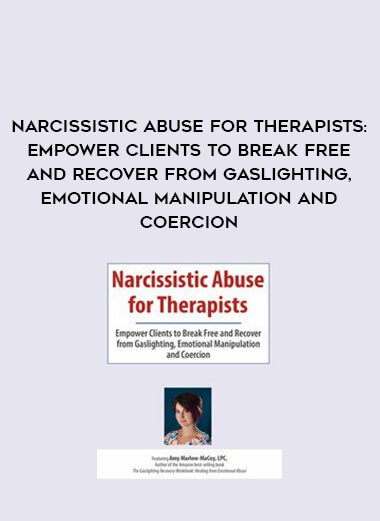 Narcissistic Abuse for Therapists: Empower Clients to Break Free and Recover from Gaslighting