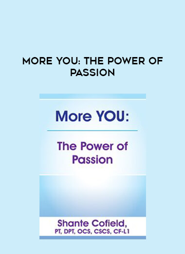 More YOU: The Power of Passion from https://illedu.com