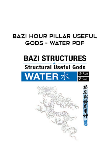 BaZi Hour Pillar Useful Gods - Water PDF from https://illedu.com