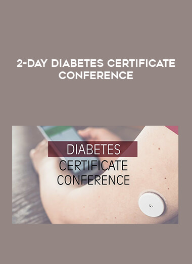 2-Day Diabetes Certificate Conference from https://illedu.com