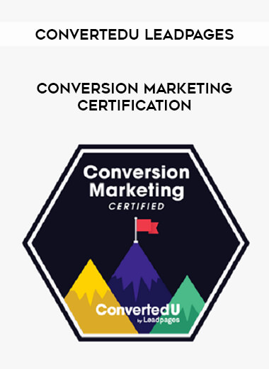 Convertedu Leadpages - Conversion Marketing Certification from https://illedu.com