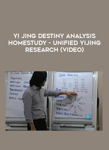 Yi Jing Destiny Analysis Homestudy - Unified Yijing Research (Video) from https://illedu.com