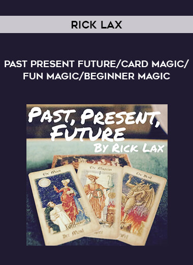 Past Present Future by Rick Lax /card magic/fun magic/beginner magic from https://illedu.com