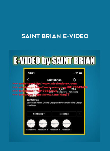 SAINT BRIAN E-VIDEO from https://illedu.com