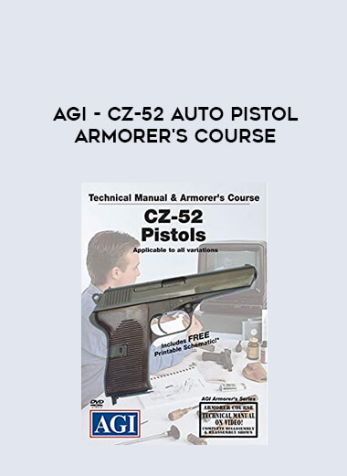 AGI - CZ-52 Auto Pistol Armorer's Course from https://illedu.com