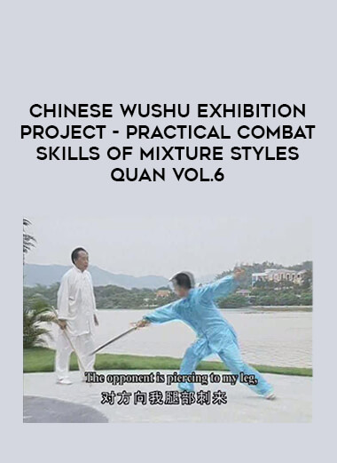 Chinese Wushu Exhibition Project - Practical Combat Skills of Mixture styles Quan Vol.6 from https://illedu.com