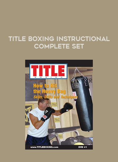 Title Boxing Instructional Complete Set from https://illedu.com