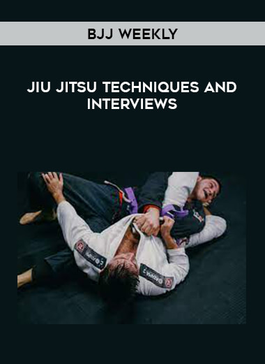 BJJ Weekly - Jiu jitsu techniques and interviews from https://illedu.com