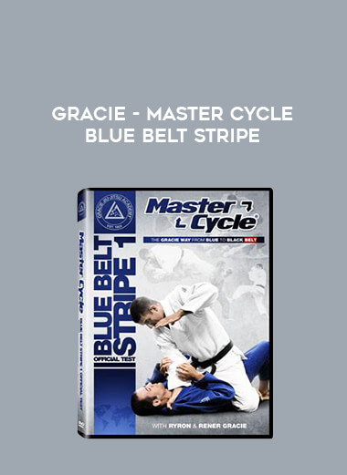 Gracie - Master Cycle Blue Belt Stripe from https://illedu.com