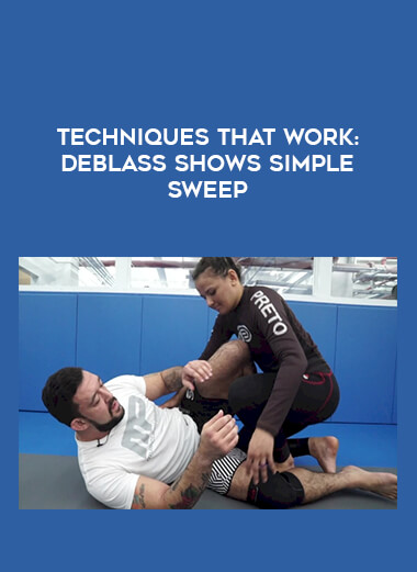 Techniques That Work: Deblass Shows Simple Sweep from https://illedu.com