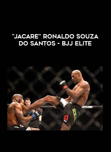 "Jacare" Ronaldo Souza Do Santos - BJJ Elite from https://illedu.com