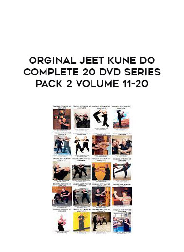 Orginal Jeet Kune Do Complete 20 DVD Series Pack 2 Volume 11-20 from https://illedu.com