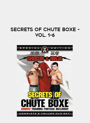 Secrets of Chute Boxe - Vol. 1-6 from https://illedu.com