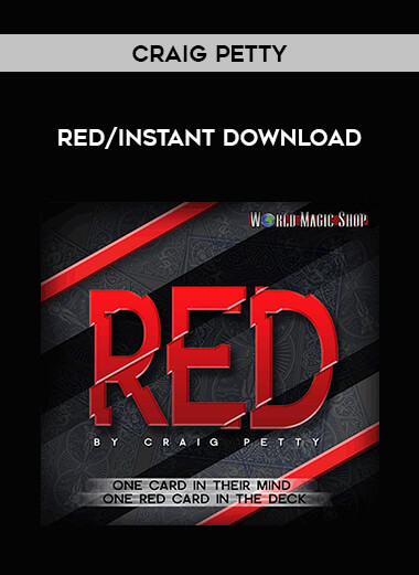 Craig Petty - Red/ instant download from https://illedu.com