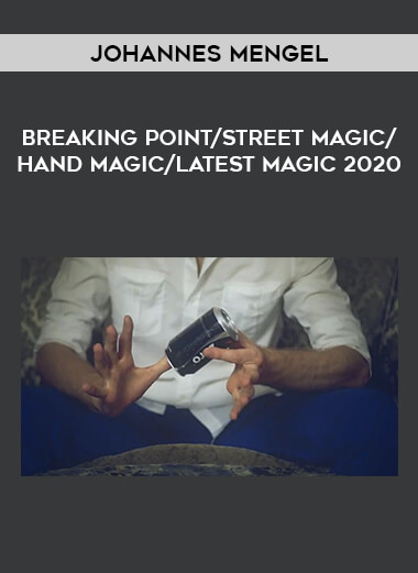 Johannes Mengel - Breaking Point/ street magic/hand magic/latest magic 2020 from https://illedu.com