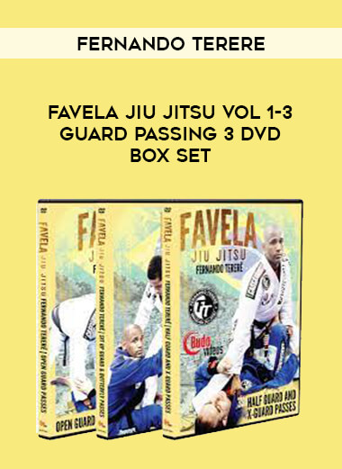 FAVELA JIU JITSU VOL 1-3 GUARD PASSING BY FERNANDO TERERE 3 DVD BOX SET from https://illedu.com