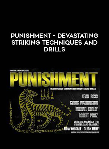 PUNISHMENT - Devastating Striking Techniques and Drills from https://illedu.com