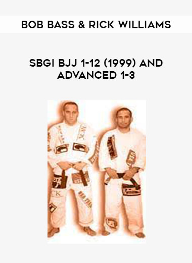 Bob Bass & Rick Williams SBGI BJJ 1-12(1999) and Advanced 1-3 from https://illedu.com